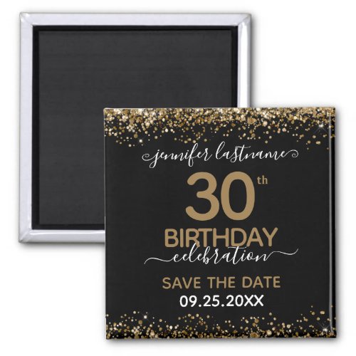 30th Birthday Save the Date Magnet