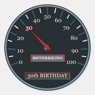 30th Birthday Sticker