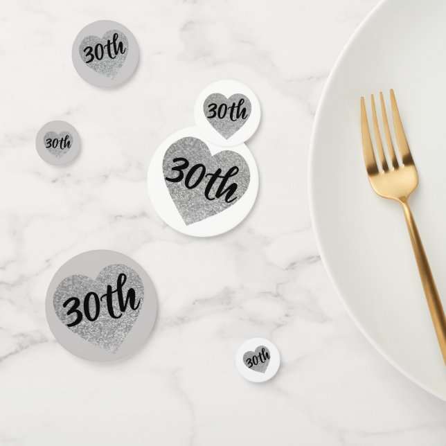 30th birthday table confetti (Group)