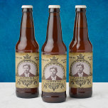30th Birthday Vintage Retro Crown Add Your Photo Beer Bottle Label<br><div class="desc">Celebrate your special milestone with our unique vintage-style beer bottle label. Perfect for any 30th birthday, our retro crown design is the perfect way to commemorate such a special occasion. Personalize your beer bottle label with your own photo and text to make it extra special. Create a custom beer bottle...</div>