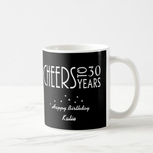 30th or ANY AGE Cheers Birthday Gift Mug