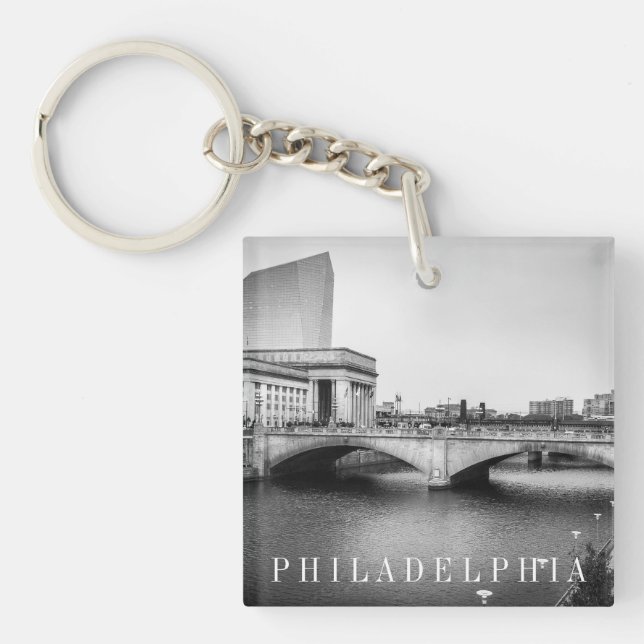 30th St. Station Philadelphia PA Keychain (Front)