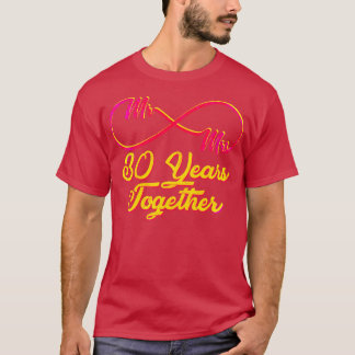 30th Wedding Anniversary 30 Years Of Marriage 2 T-Shirt
