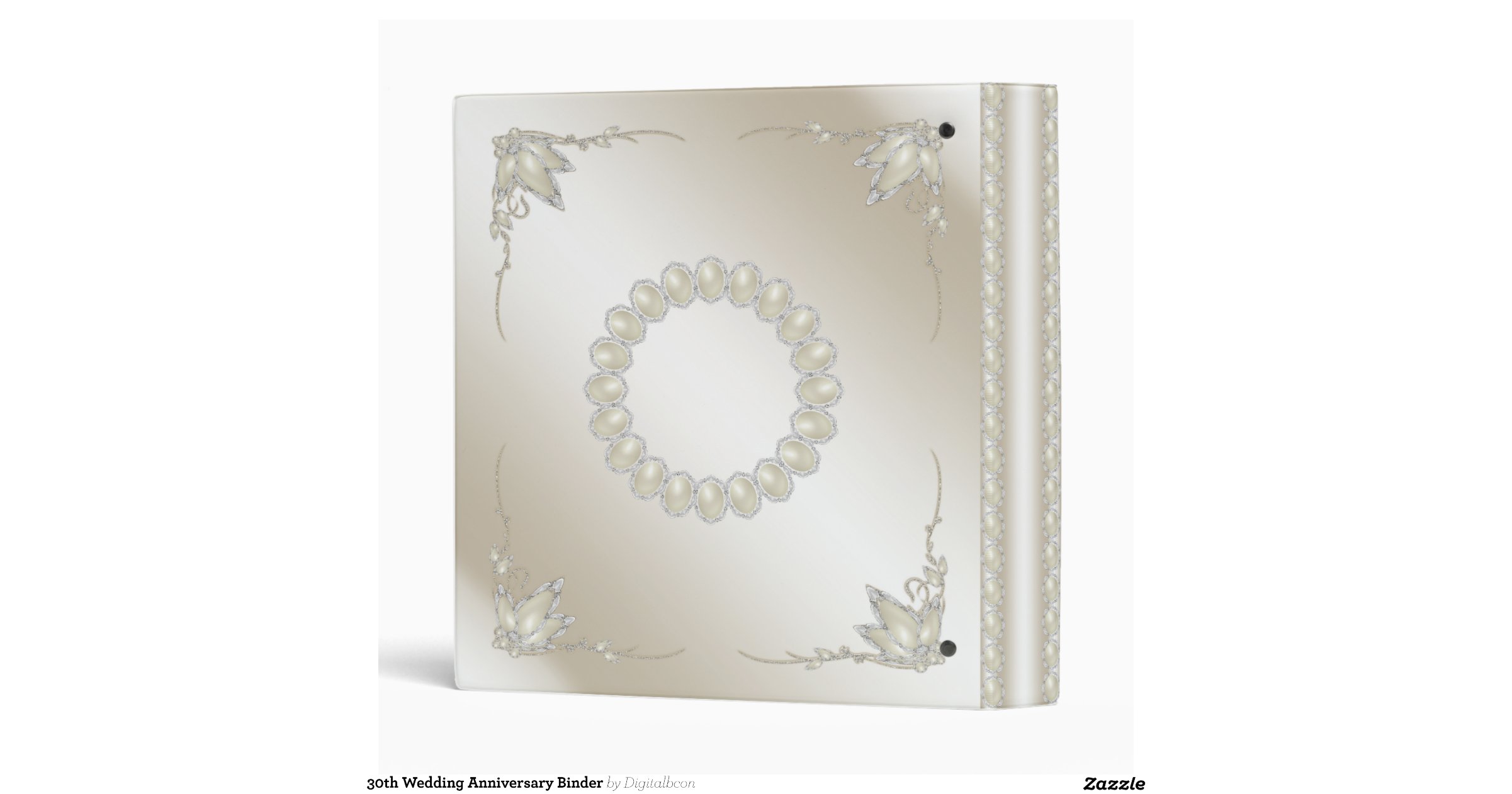 30th Wedding Anniversary Binder | Zazzle