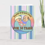 30th Wedding Anniversary Gifts Card