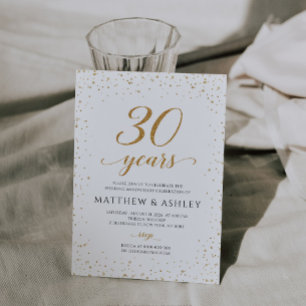 30th Wedding Anniversary Invitation - GAC24b