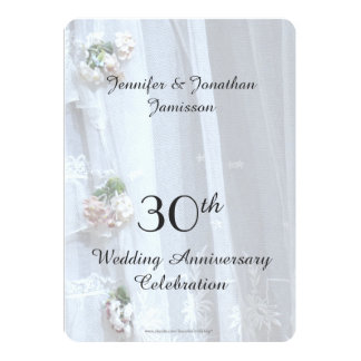 1000 Ideas About 30th Anniversary Gifts On Pinterest 40th 30th Wedding Anniversary Party Vintage Lace Card