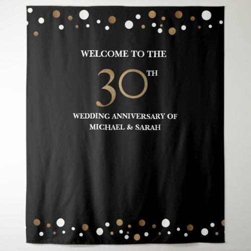 30th WEDDING Anniversary Photo backdrop