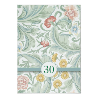 30th wedding anniversary vintage invitations
