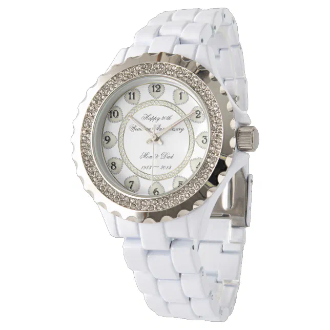 30th Wedding Anniversary Watch | Zazzle