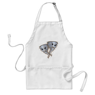 310431 ANGRY TORNADOS CARTOON FUNNY WEATHER GROUCH ADULT APRON