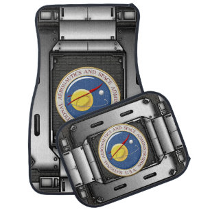 [310] NASA Emblem [3D] Car Floor Mat