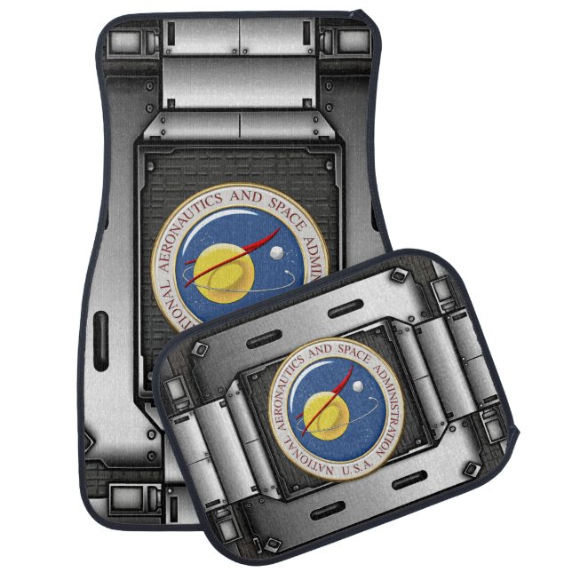 [310] NASA Emblem [3D] Car Floor Mat (Set)