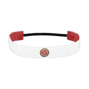 [310] Vegvisir - Viking Gold Magic Runic Compass Athletic Headband