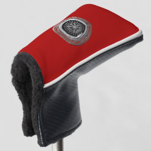 [310] Vegvisir - Viking Silver Magic Runic Compass Golf Head Cover