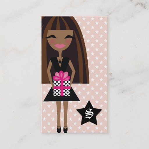 Customizable 311-A. AMERICAN/STAR/GIFT BUSINESS CARD