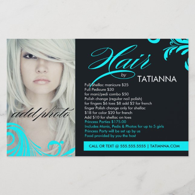 311 Aqua Hair By Flyer (Front)
