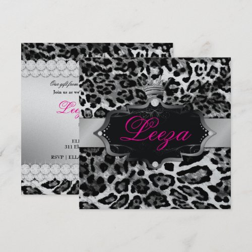 311-Baroque Princess Leopard Metallic Announcement