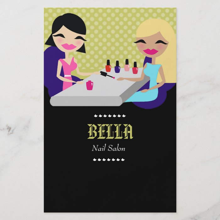 311 Bella Nail Salon Flyer