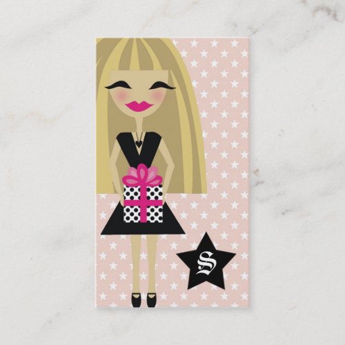 311-BLONDE/STAR/GIFT BUSINESS CARD