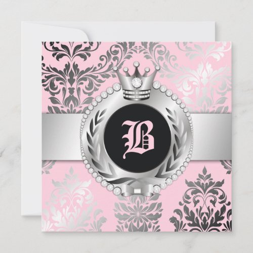 311 Bombshell Belladonte Sweet Pink Personalized Invitations