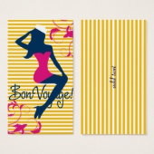 311 Bombshell Silhouette Yellow Stripes (Front & Back)