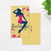 311 Bombshell Silhouette Yellow Stripes (Desk)