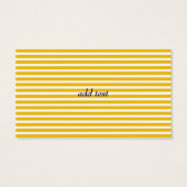 311 Bombshell Silhouette Yellow Stripes (Back)