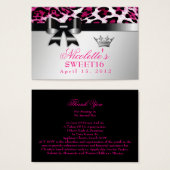 311 Bowlicious Hot Pink Leopard (Front & Back)