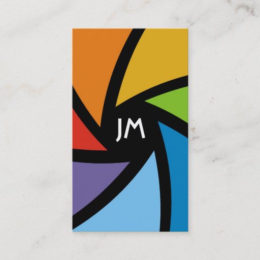 Customizable 311-CAMERA READY | COLORFUL BUSINESS CARDS