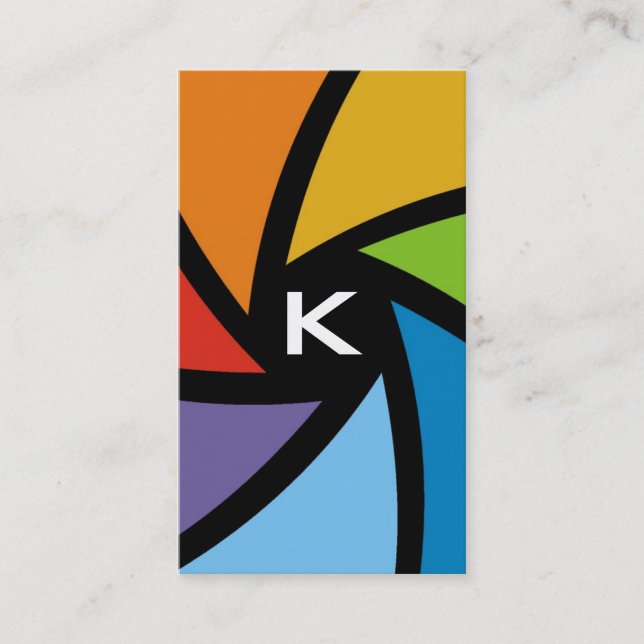 311-CAMERA READY | COLORFUL BUSINESS CARD (Front)