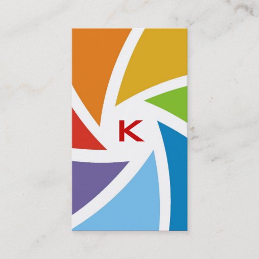 Customizable 311-CAMERA READY | COLORFUL RED BUSINESS CARD TEMPLATE