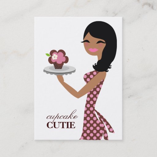 Customizable 311 Candie the Cupcake Cutie A American V2 Business Card Templates