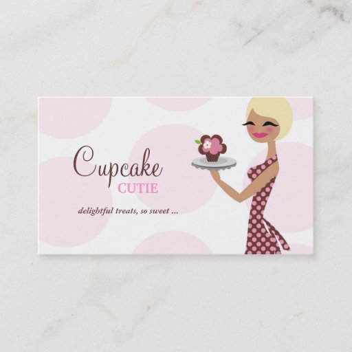 Customizable 311 Candie the Cupcake Cutie Business Card