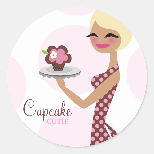 311-Candie the Cupcake Cutie Sticker (Front)