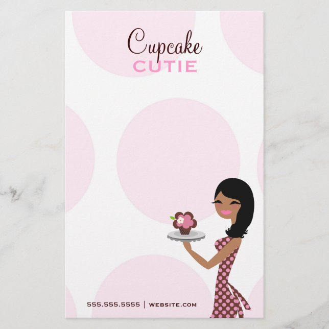 311 Candie the Cupcake Cutie Wavy Ethnic Flyer (Front)
