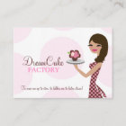 311 Carlie the Cupcake Cutie Brunette BusinessCard
