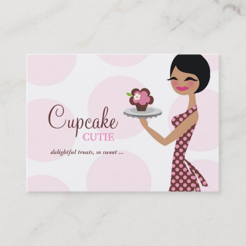 311 Carlie the Cupcake Cutie Chubby Business Card