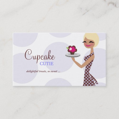311 Carlotta the Cupcake Cutie Business Card