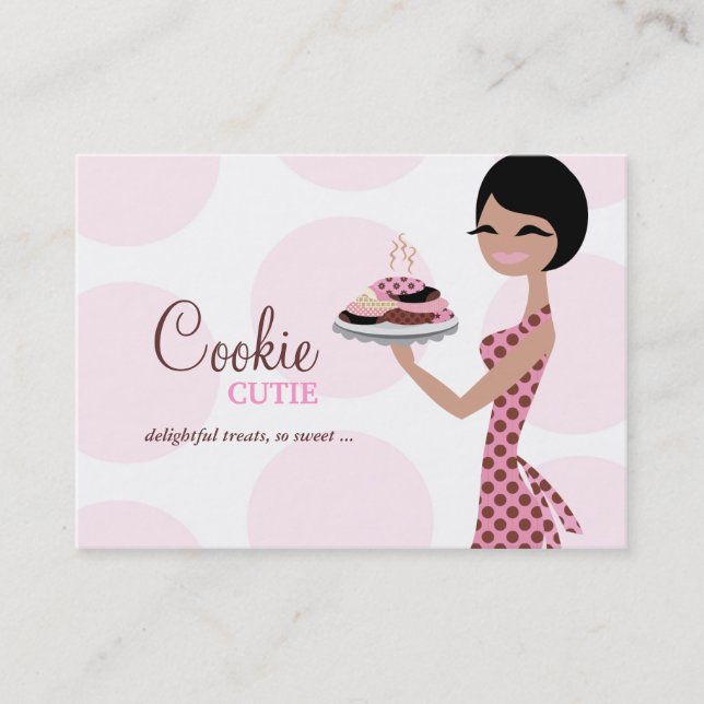 311 Carmella the Cookie Cutie 2 Lighter Business Card (Front)