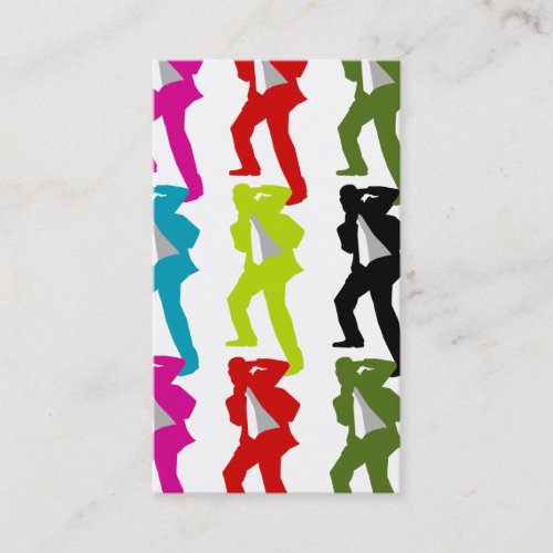 311-Caught in the Act-ion Shot Photographer Business Card