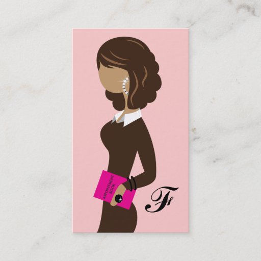 Customizable 311 CEO Fashionista Appointment Book Business Card
