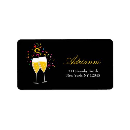 311_Champagne Toast Address Labels