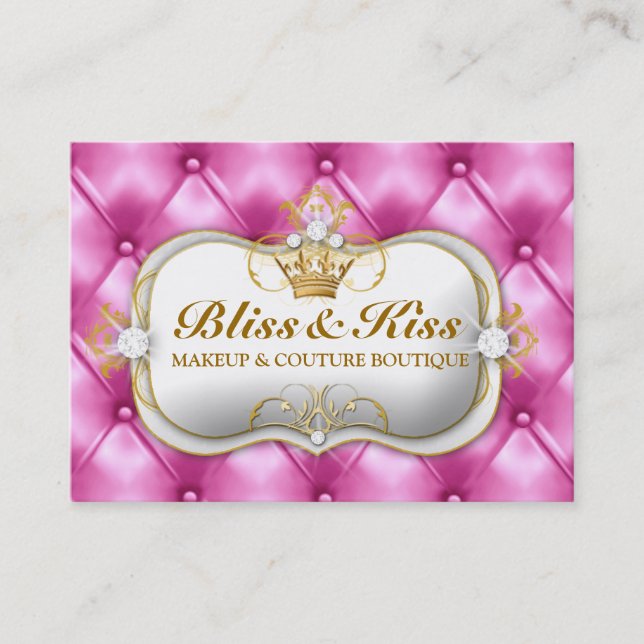 311 Ciao Bella Bliss Pink Tuft Business Card (Front)