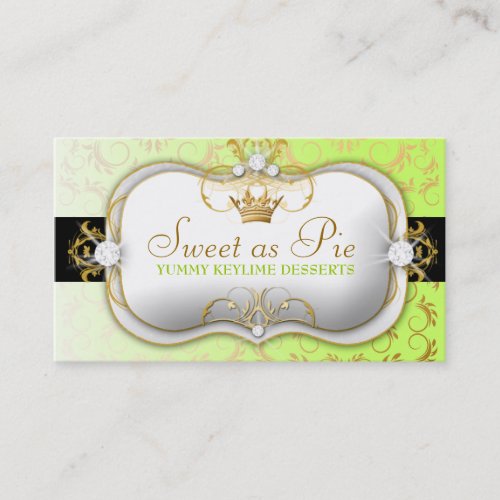 311_Ciao Bella Golden Divine Keylime Business Card