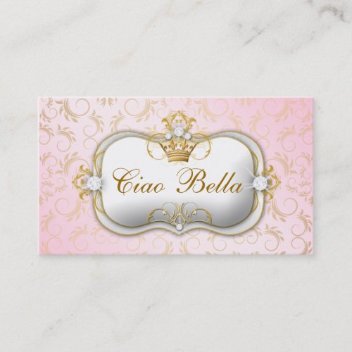 311 Ciao Bella Golden Divine Pink Punch Card