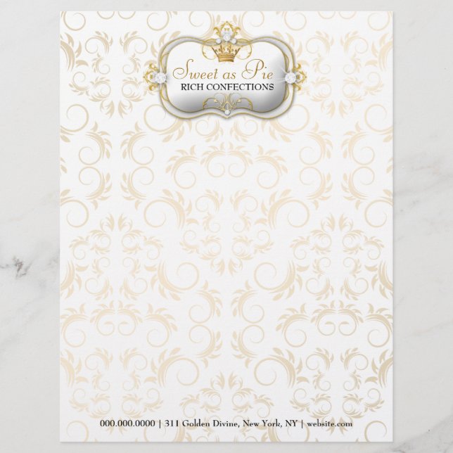 311 Ciao Bella Golden Divine Rich Black Letterhead (Front)