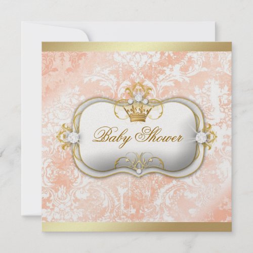 311 Ciao Bella "Peaches &amp; Cream" Vintage Chic Invites
