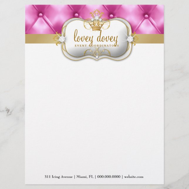 311 Ciao Bella Pink Tuft Letterhead (Front)