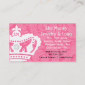311 Crown Couture Diamonds Business Card (Back)